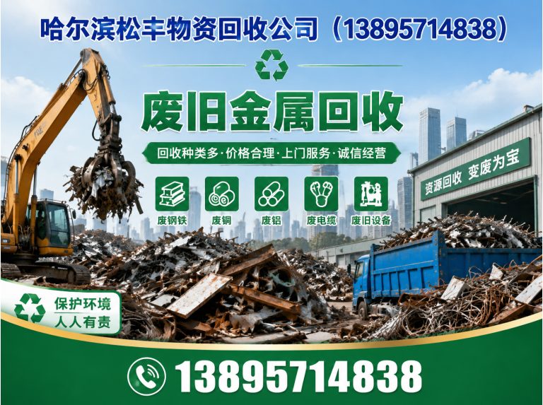 松北区废铜回收展示图